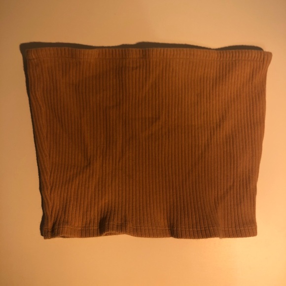Tan tube top NEVER WORN - Picture 1 of 2